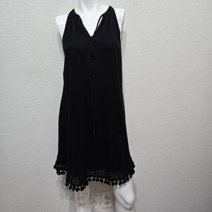 Michael stars black summer dress beach cover Size large